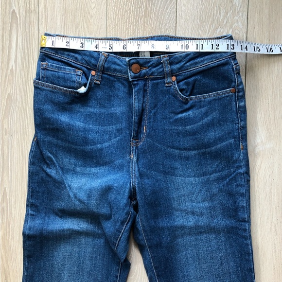 Forever 21 Bootcut Blue Jeans Size 27 - Picture 4 of 8